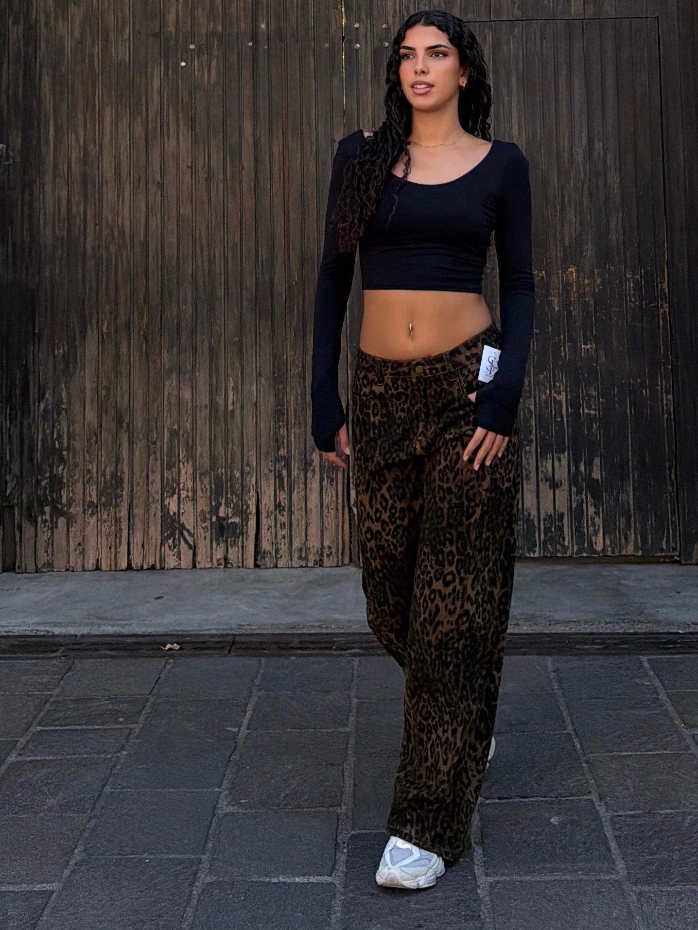 JEANS LEOPARD