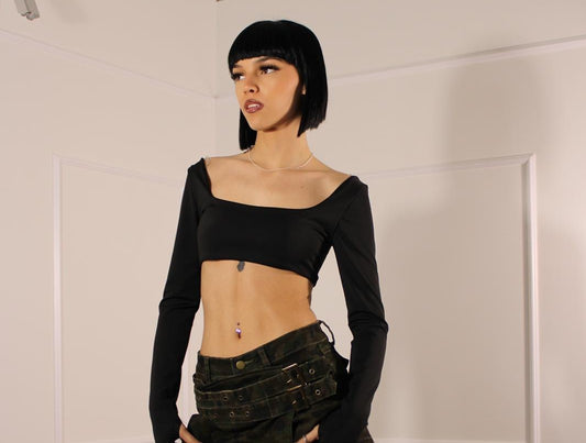 GLOVE TOP CROP