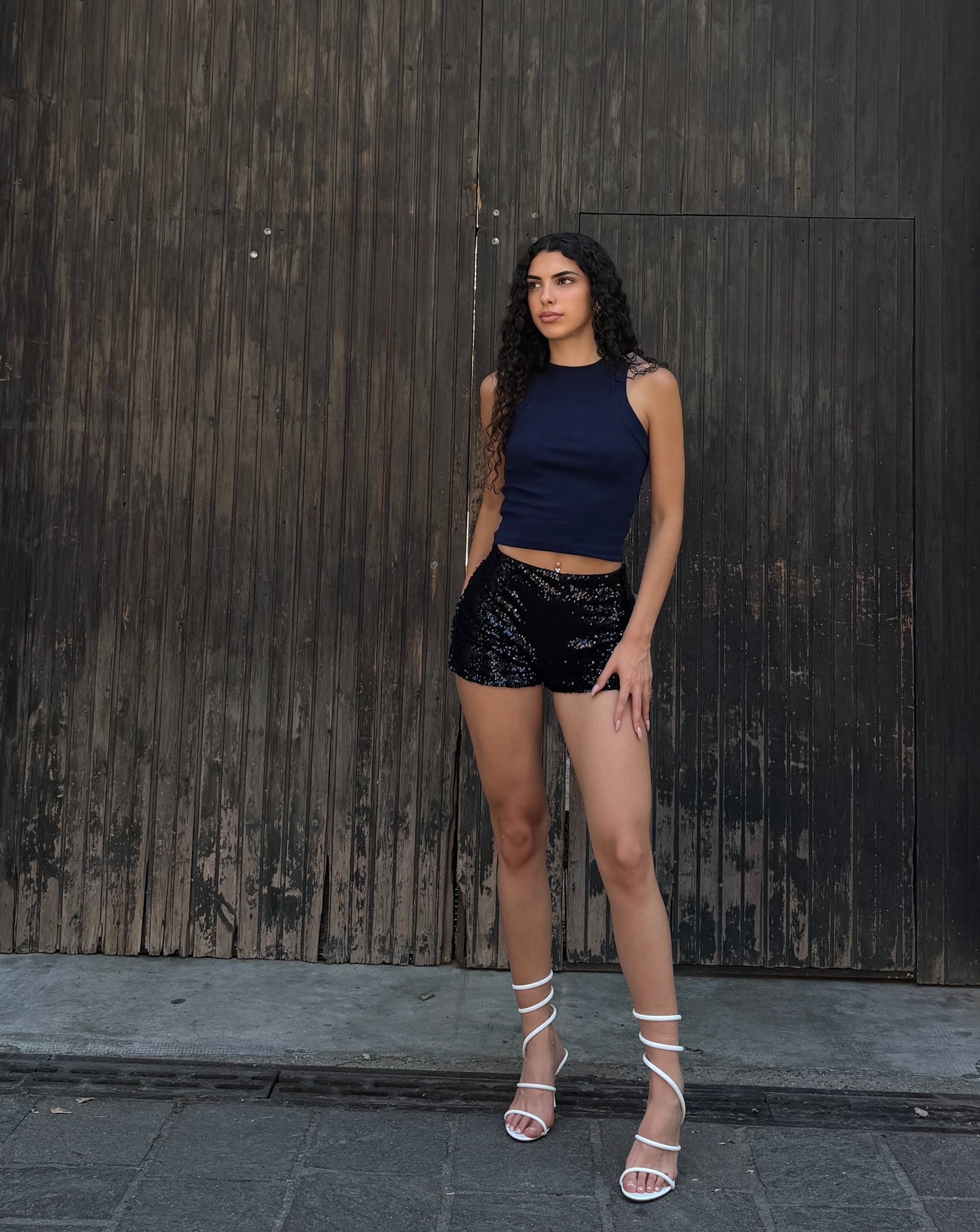 SHORTS PAILLETTES