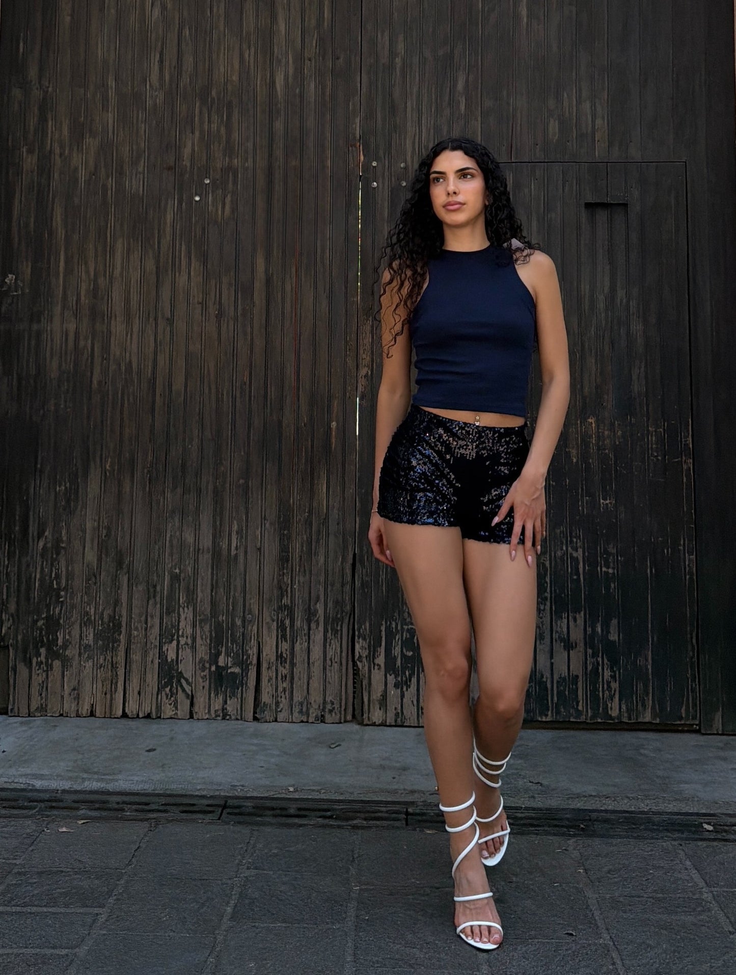 SHORTS PAILLETTES