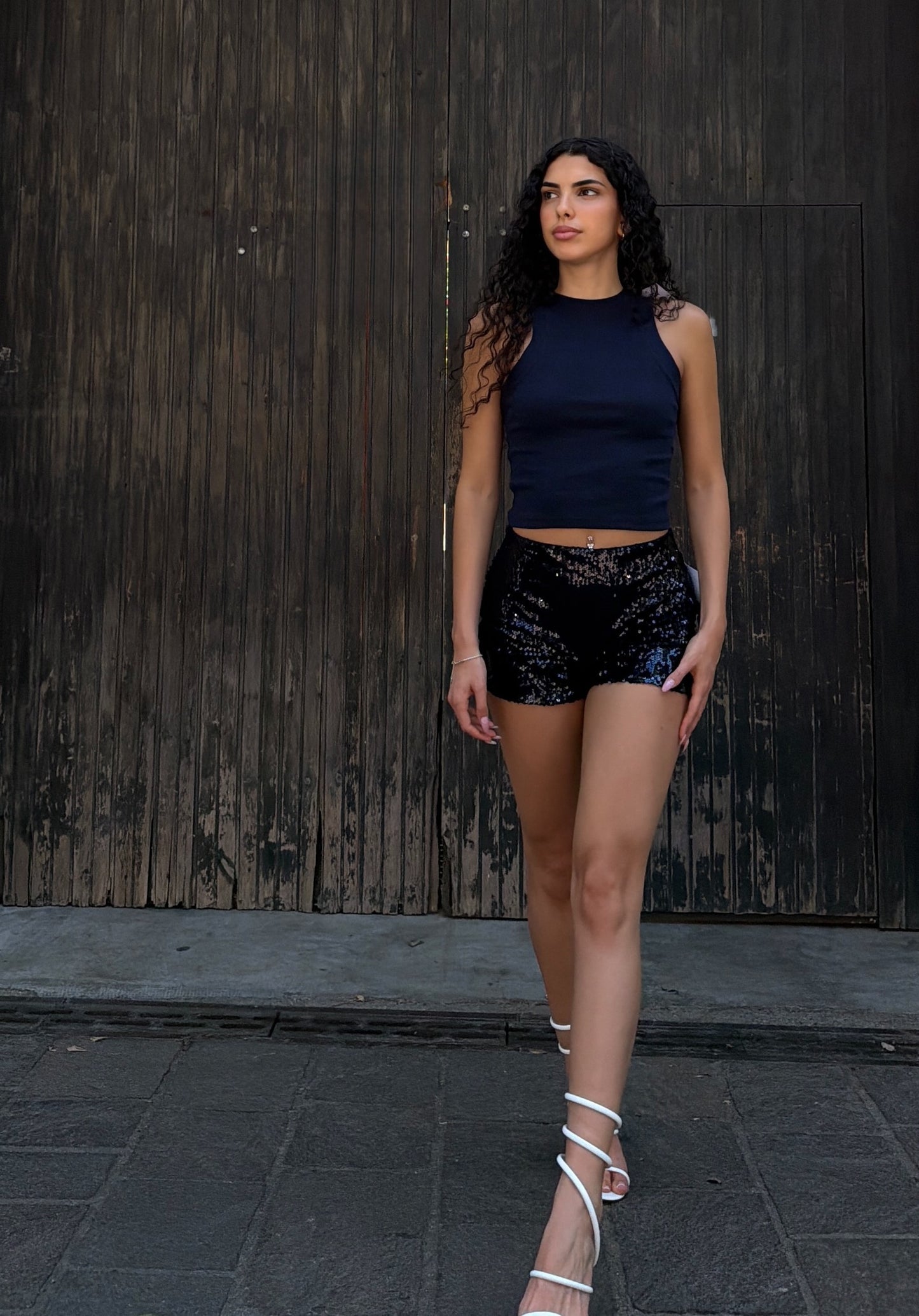 SHORTS PAILLETTES