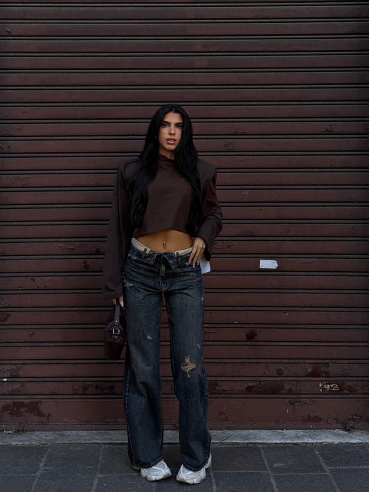 JEANS RISVOLTO