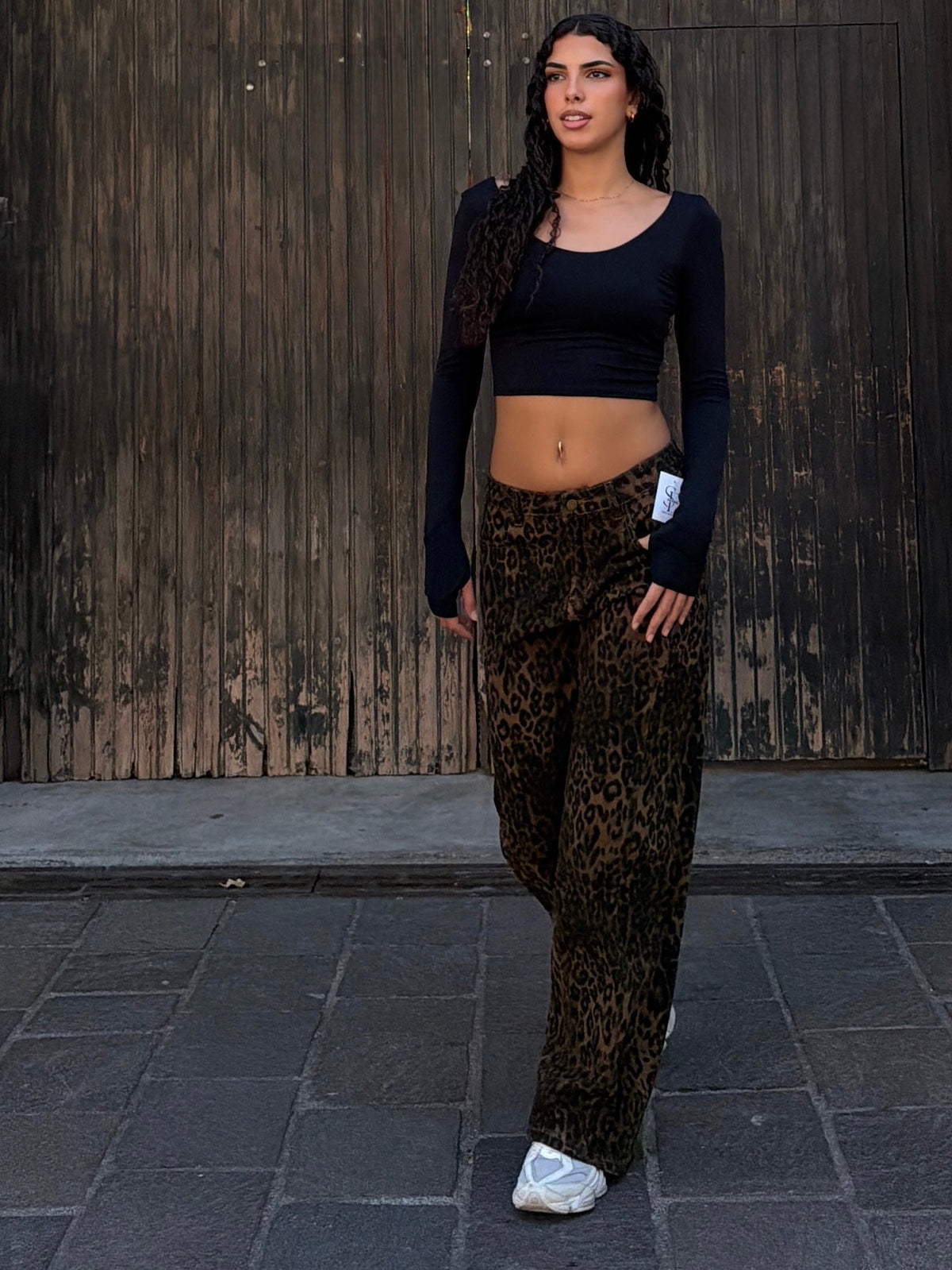 JEANS LEOPARD
